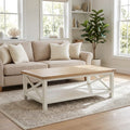Marmalade Hampton 120cm Coffee Table White Oak