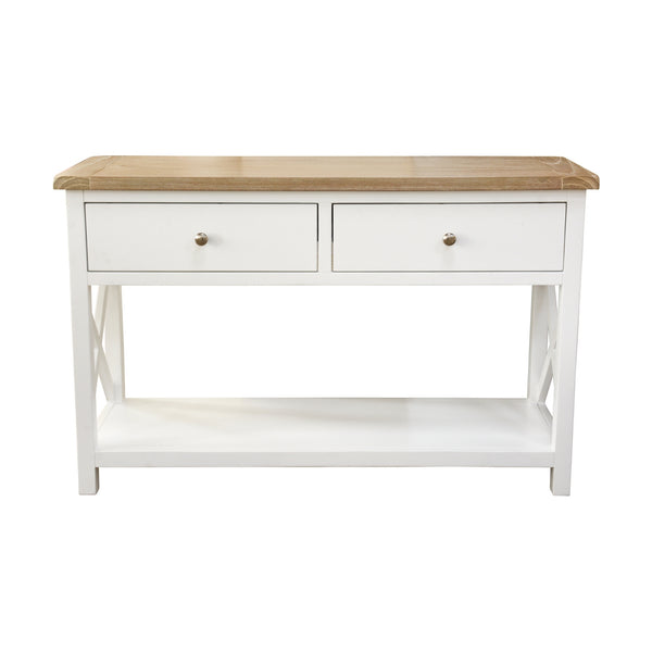 Marmalade Hampton 120cm Console Table White Oak