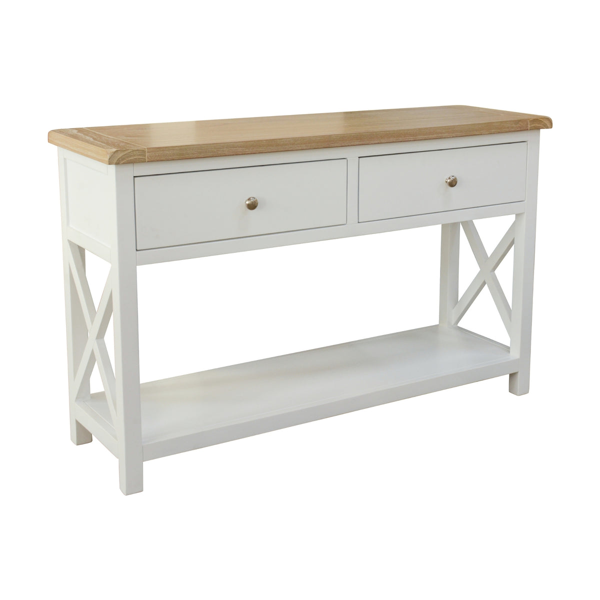 Marmalade Hampton 120cm Console Table White Oak