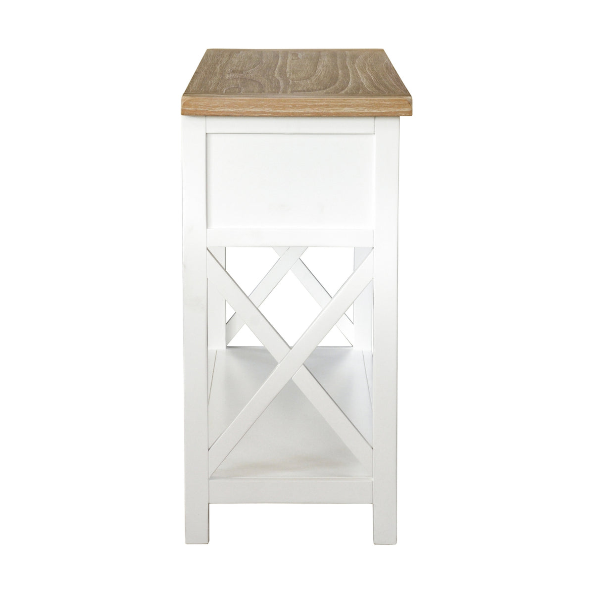 Marmalade Hampton 120cm Console Table White Oak