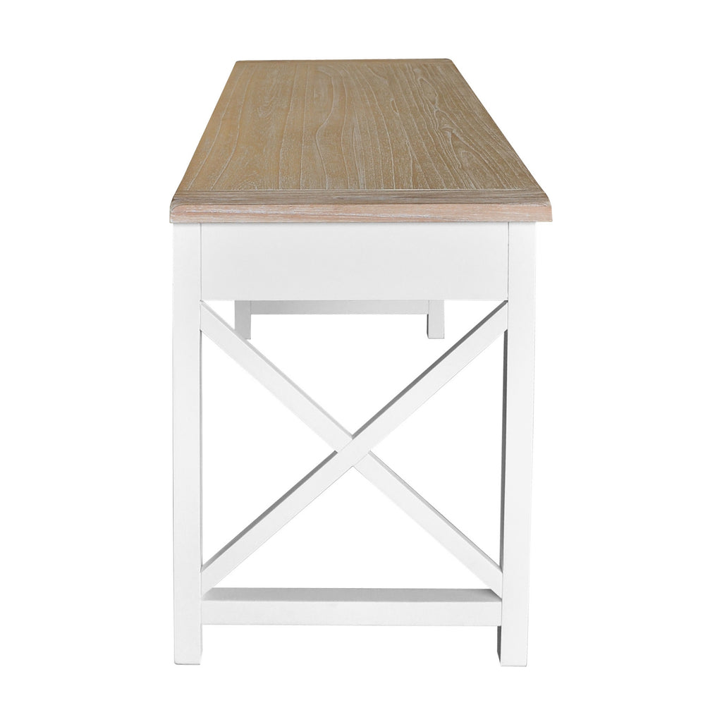 Marmalade Hampton 140cm Desk Table White Oak