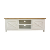 Marmalade Hampton 160cm ETU Entertainment TV Unit White Oak