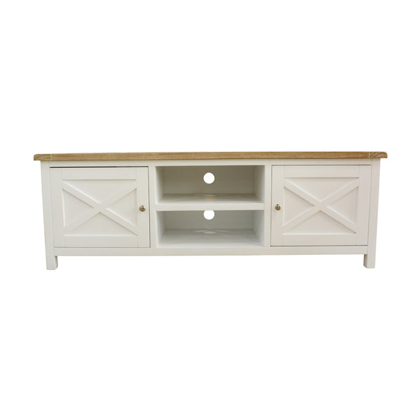 Marmalade Hampton 160cm ETU Entertainment TV Unit White Oak