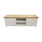 Marmalade Hampton 160cm ETU Entertainment TV Unit White Oak