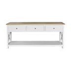 Marmalade Hampton 170cm Console Table White Oak