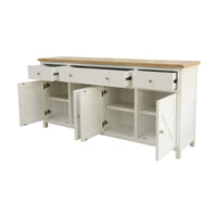 Marmalade Hampton 180cm Buffet Table White Oak