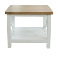 Marmalade Hampton 55cm Lamp Table White Oak