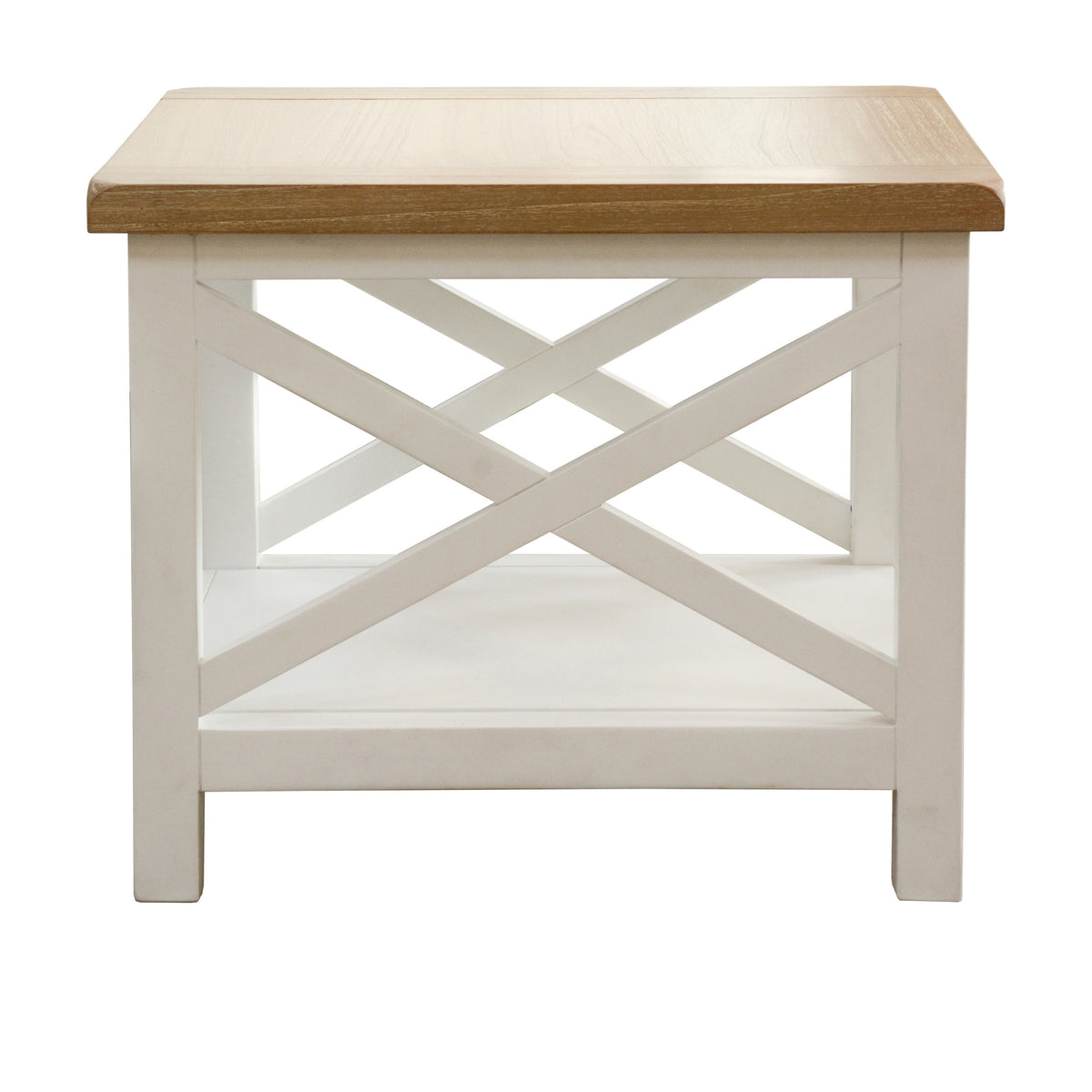 Marmalade Hampton 55cm Lamp Table White Oak