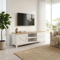 Marmalade Hampton 160cm ETU Entertainment TV Unit White Oak