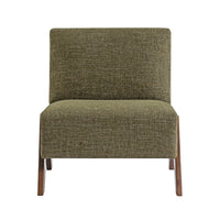 Marthan Occasional Chair Green Textured