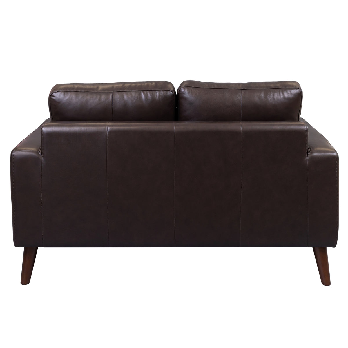 Matilda 2 + 3 Seater Leather Sofa Set Chocolate 