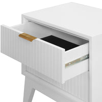 Matilda Bedside Table White