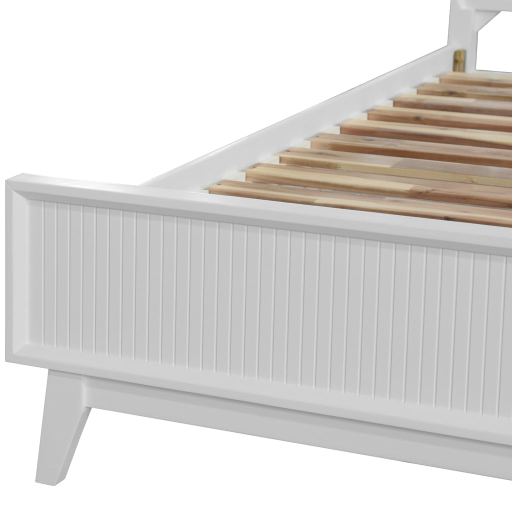 Matilda King Bed Frame White