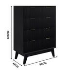 Matilda Tallboy Black