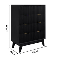 Matilda Tallboy Black