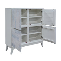Maui 120cm Storage Cabinet White