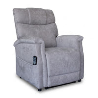 Mavic Dual Motor 150kgs Recliner Lift Chair Taupe Grey
