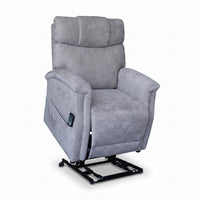 Mavic Dual Motor 150kgs Recliner Lift Chair Taupe Grey