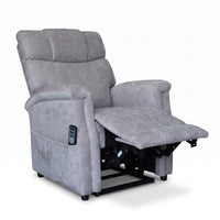 Mavic Dual Motor 150kgs Recliner Lift Chair Taupe Grey