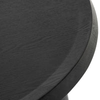 Maxine 100cm Round Coffee Table Black