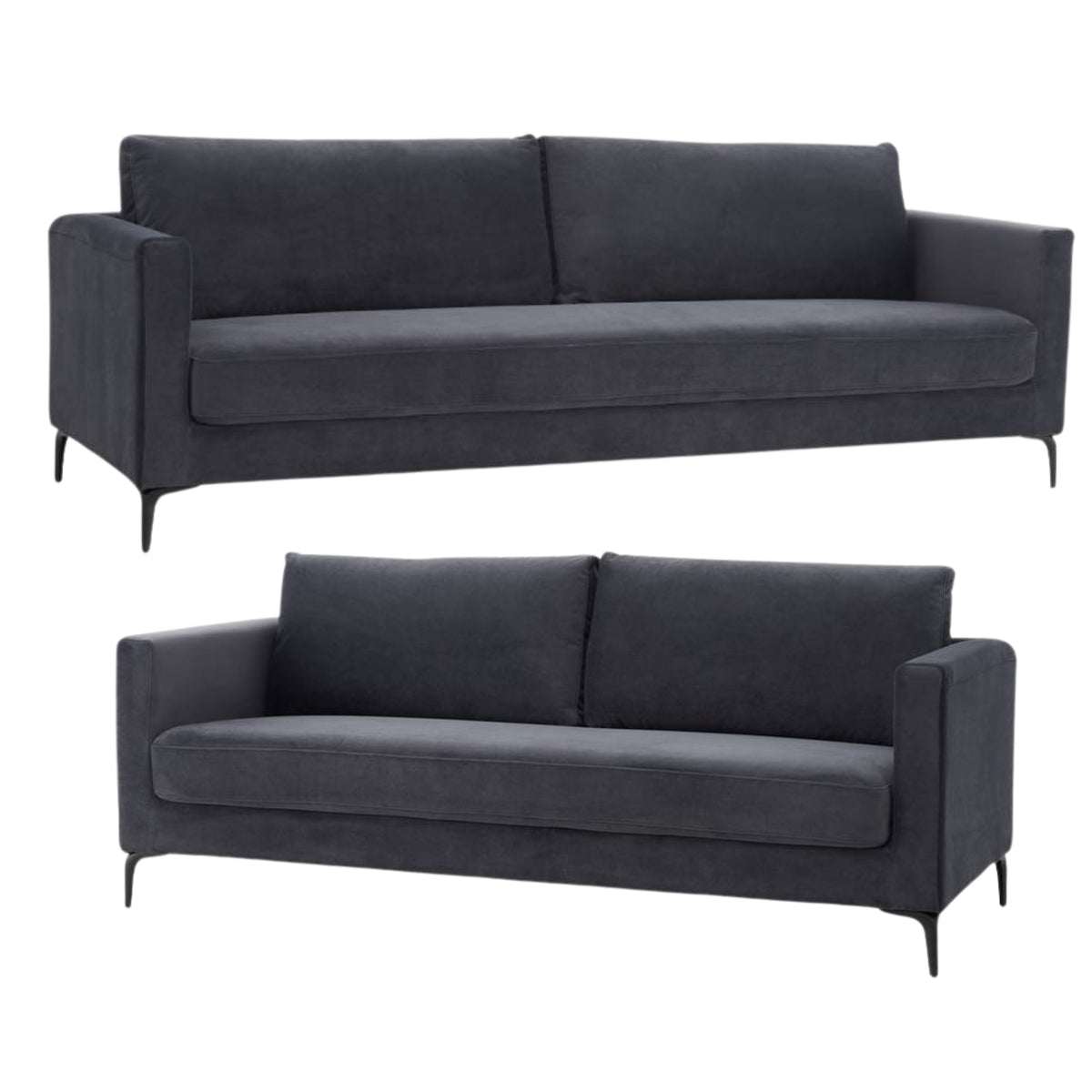 McKinley Fabric Sofa 3 + 4 Seater 