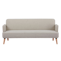 Merlin 3 Seater Sofa Bed Beige 