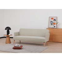 Merlin 3 Seater Sofa Bed Beige 