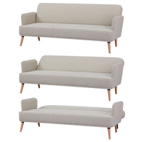 Merlin 3 Seater Sofa Bed Beige 