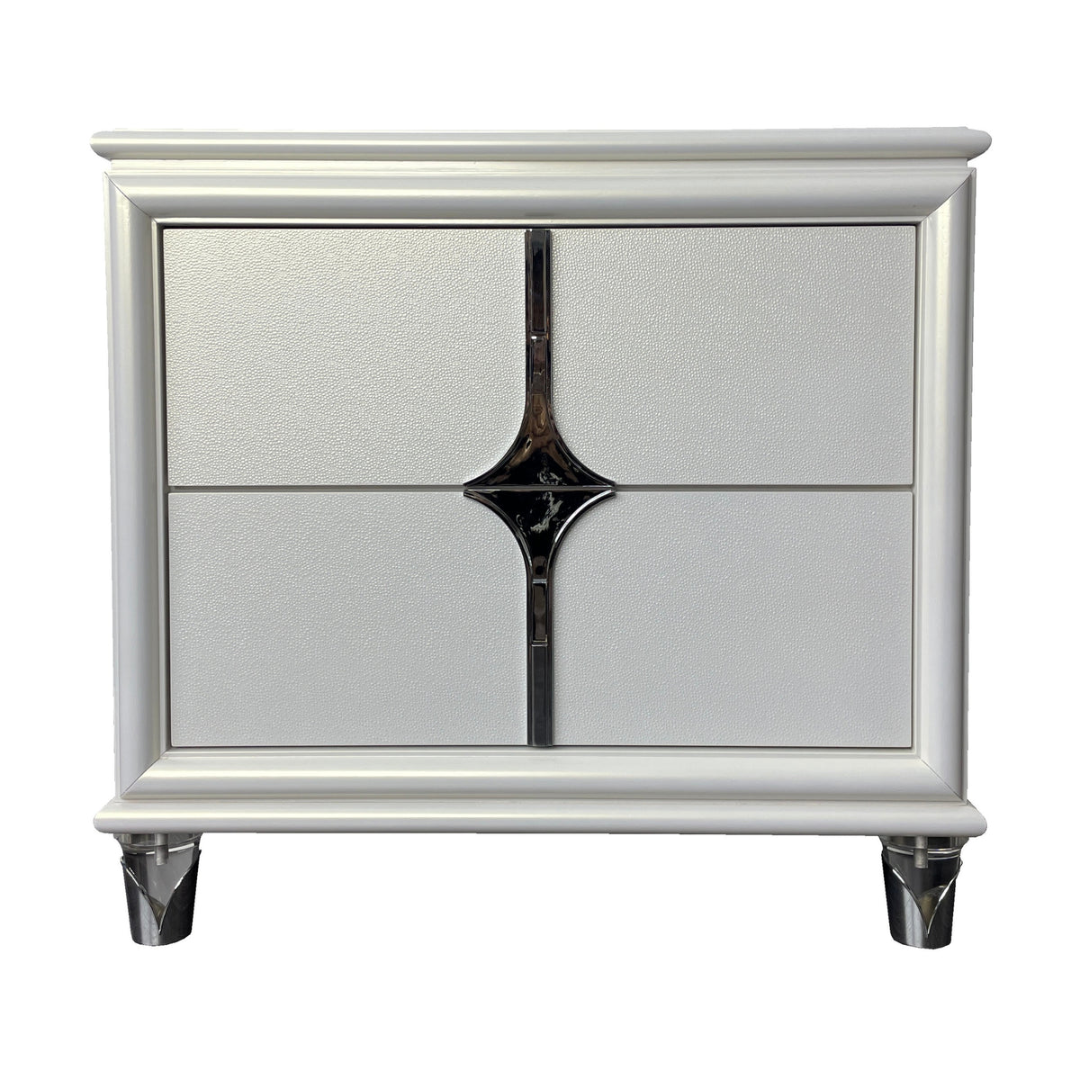 Milano 2 Drawer Bedside Table