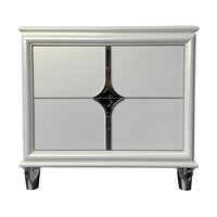 Milano 2 Drawer Bedside Table