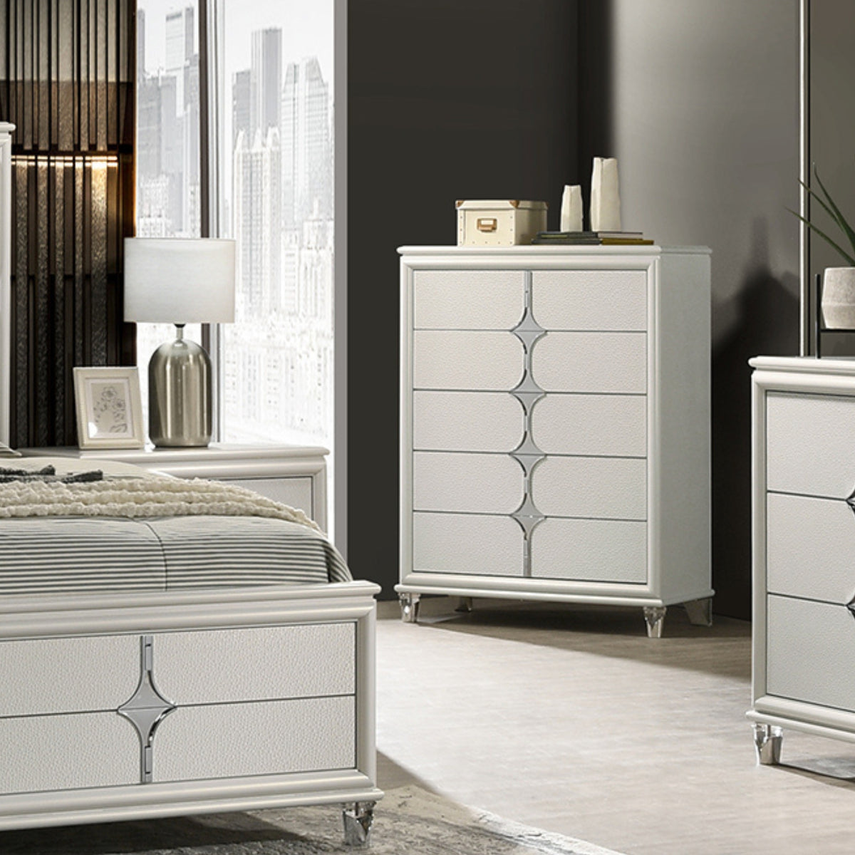 Milano 5 Drawer Tallboy