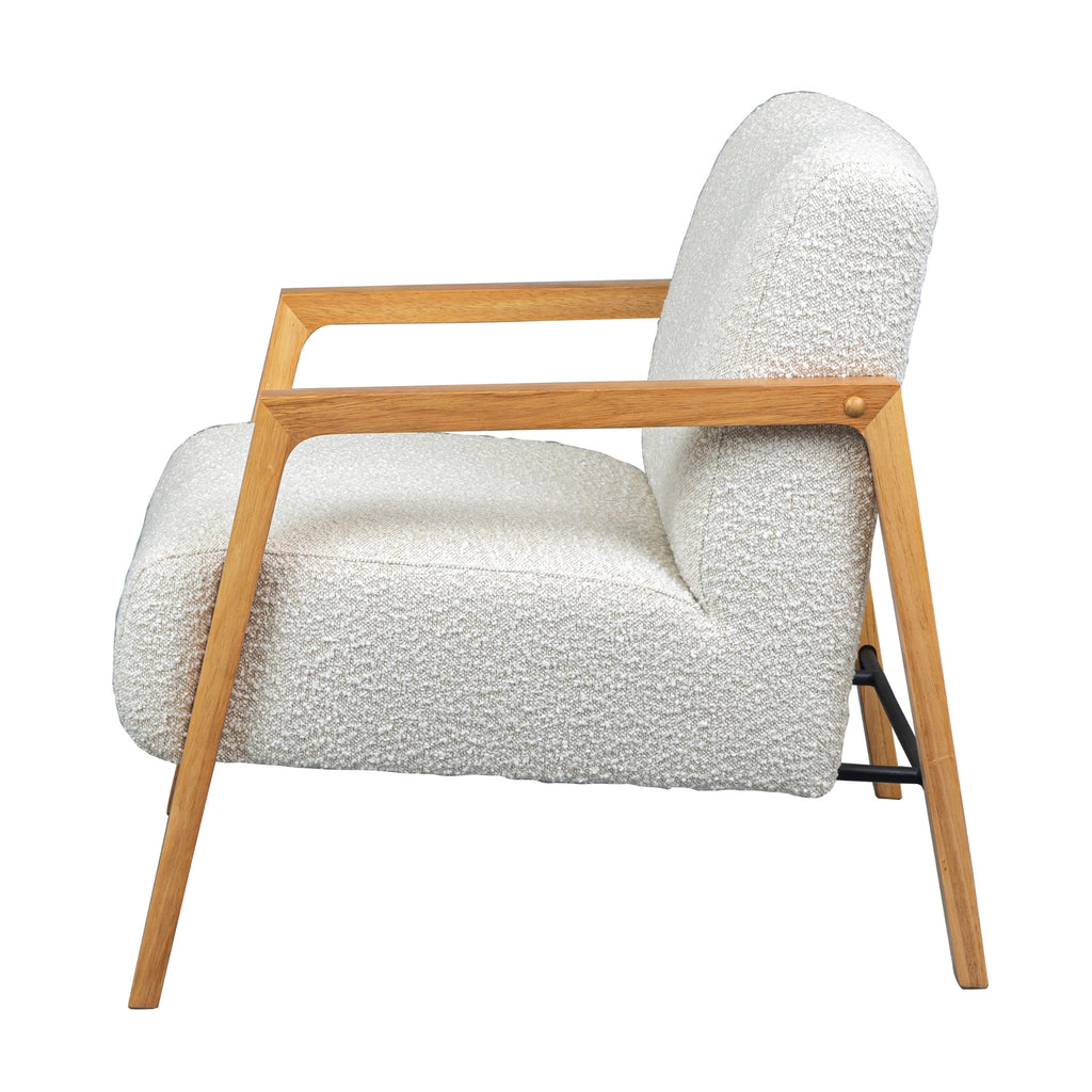 Milano Fabric Armchair Beige