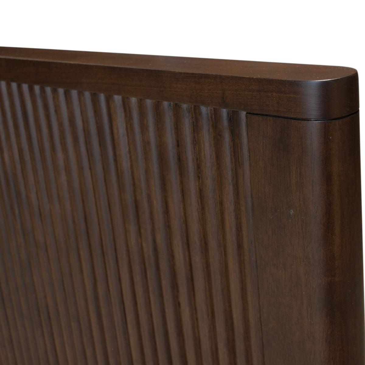Milo King Bed Solid Hardwood Frame Walnut
