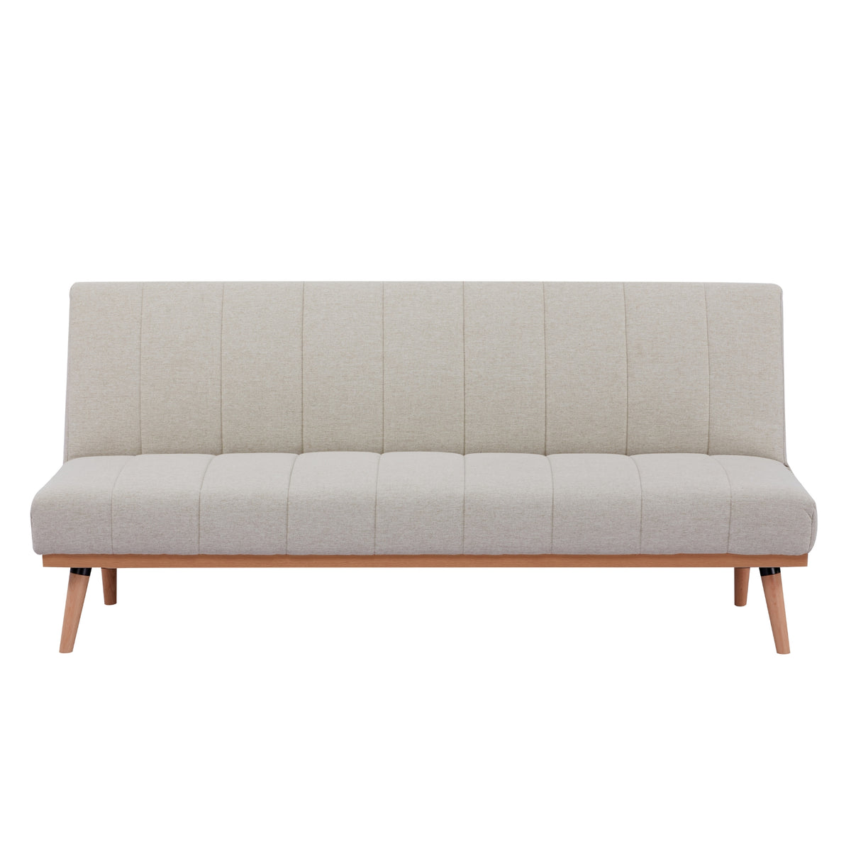 Monroe 3 Seater Sofa Bed Beige 