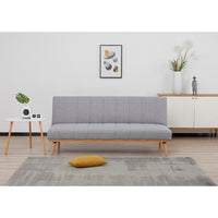 Monroe 3 Seater Sofa Bed Grey 