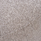 Montana 3 Seater Curved Fabric Sofa Champagne Beige 