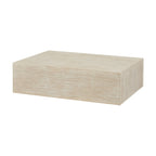 Monument 120cm Rectangular Coffee Table Travertine Beige