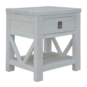 Myer Bedside Tables Storage Cabinet Shelf Side End Table White Wash