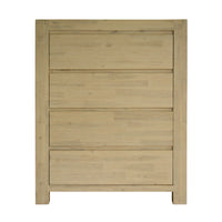 Natalie Tallboy Drawer Brushed Smoke Grey