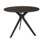 Neo 60cm Side Table Ceramic Tempered Glass Top Dark Grey