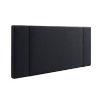 New Jersey 282cm Linen Bedhead Wide Black