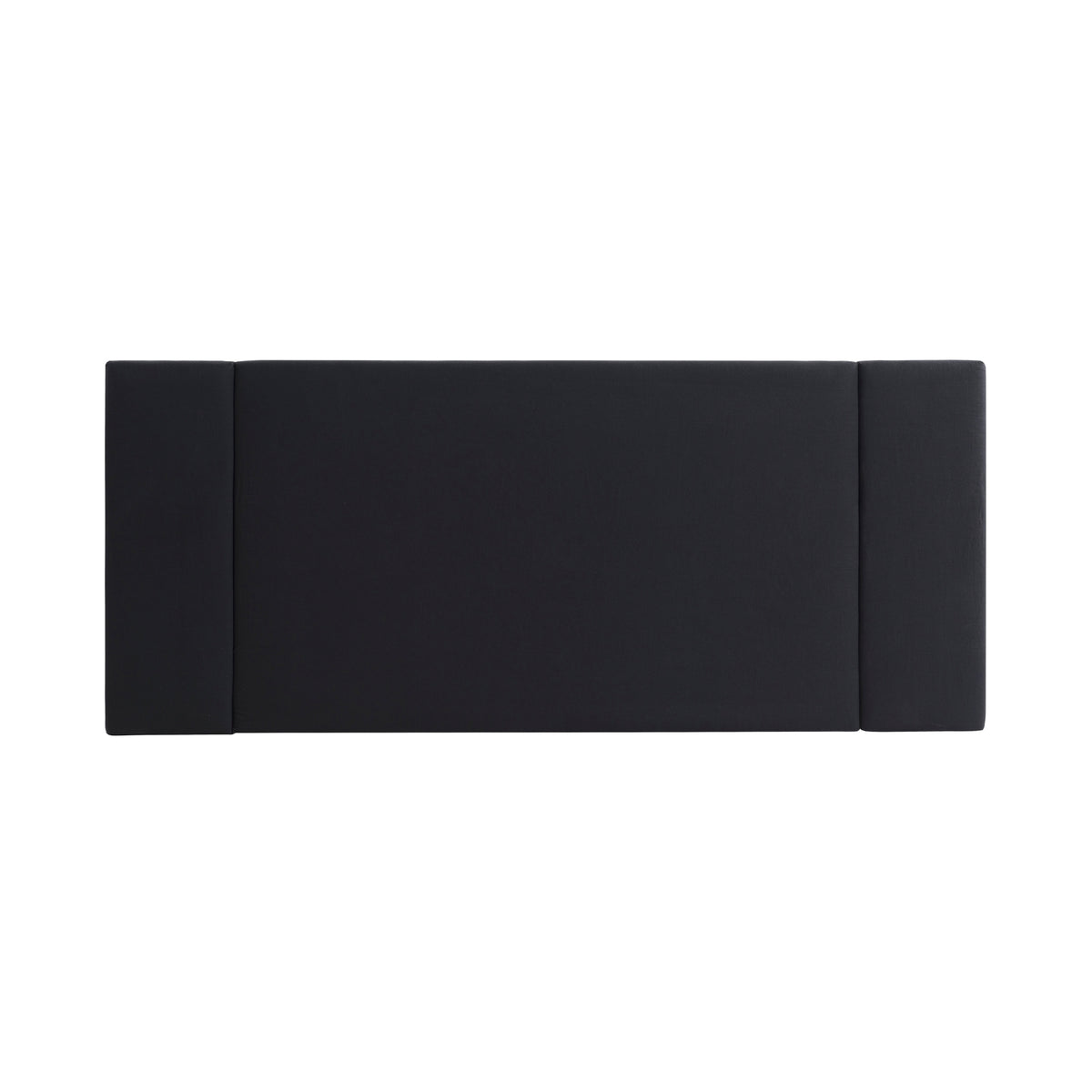 New Jersey 282cm Linen Bedhead Wide Black