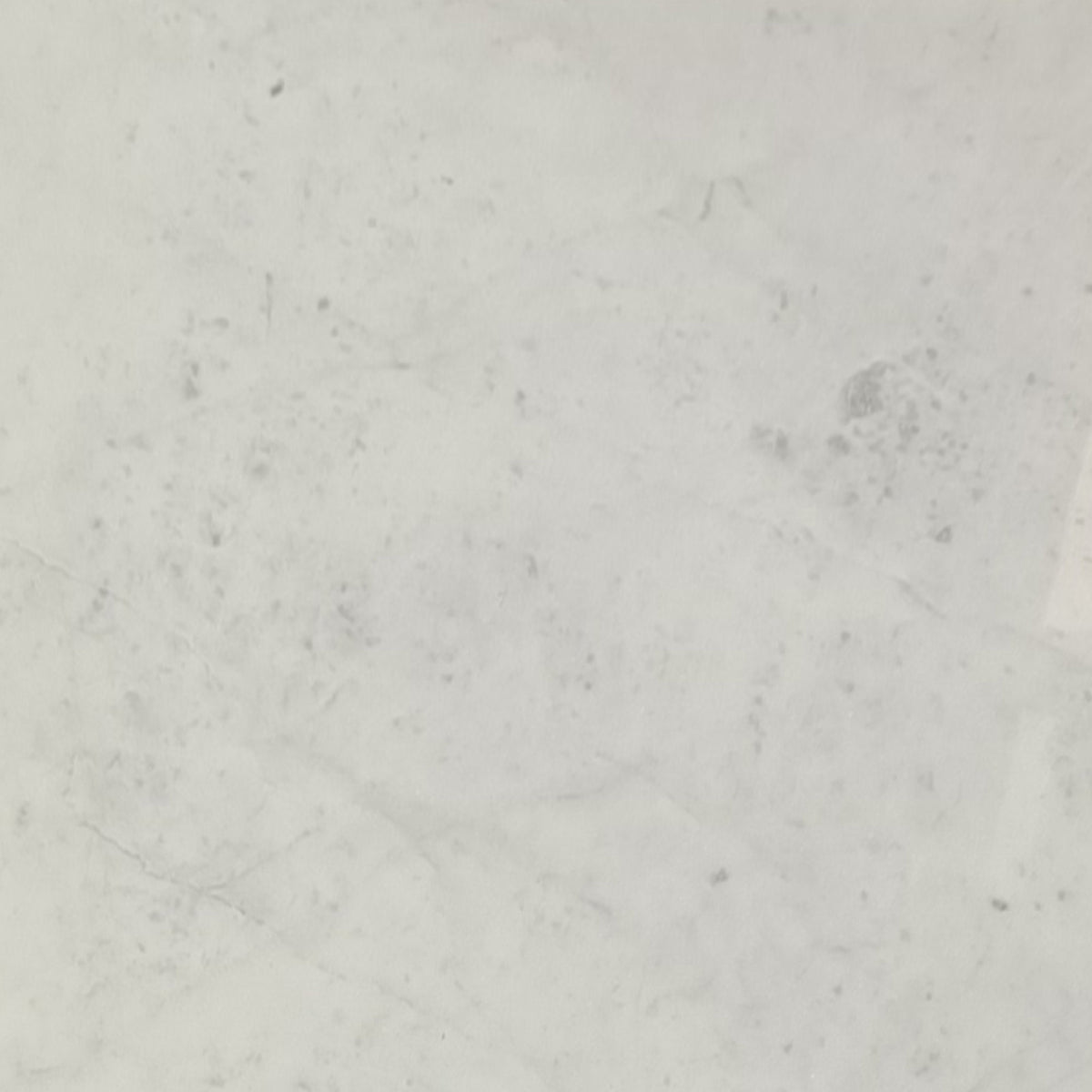Nomad 50cm Square Marble Lamp Table White