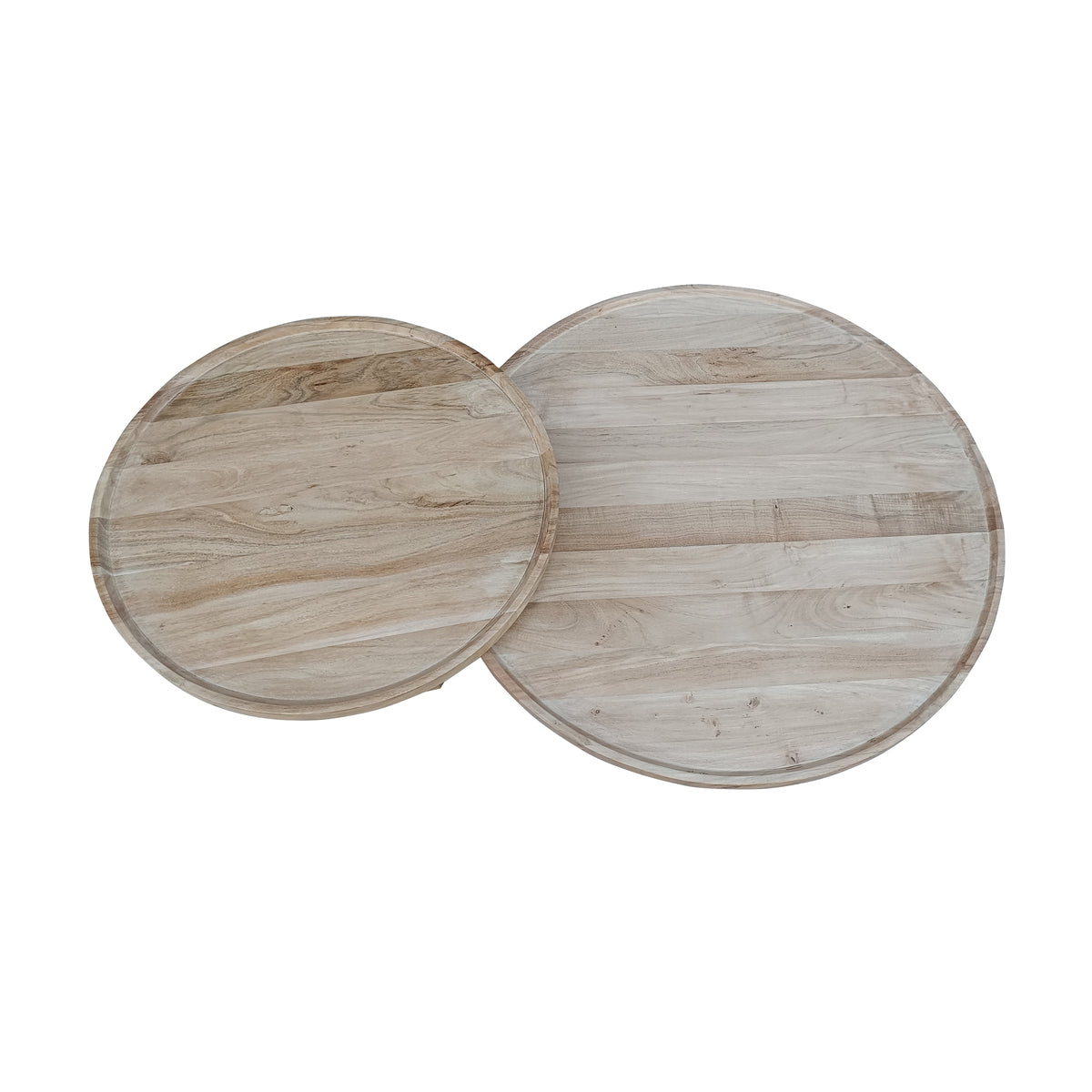 Orbit 2pc Round Coffee Table Natural