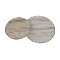 Orbit 2pc Round Coffee Table Natural
