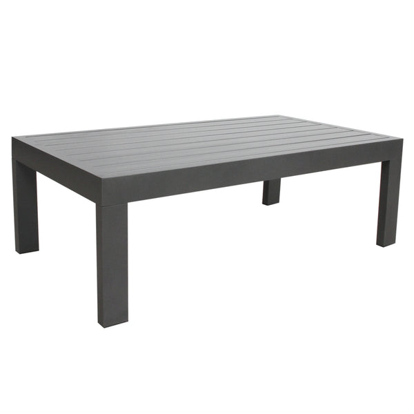 Outie 133cm Outdoor Coffee Table Charcoal 