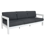 Outie 3 Seater Outdoor Sofa Lounge White 