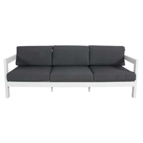 Outie 3 Seater Outdoor Sofa Lounge White 