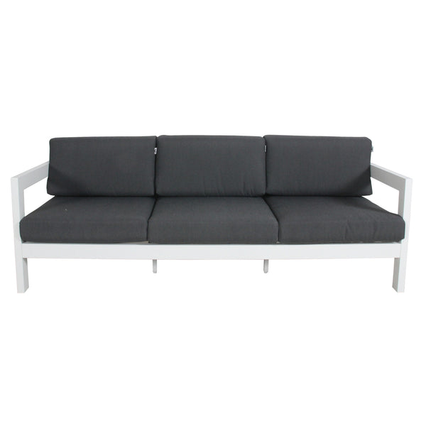 Outie 3 Seater Outdoor Sofa Lounge White 
