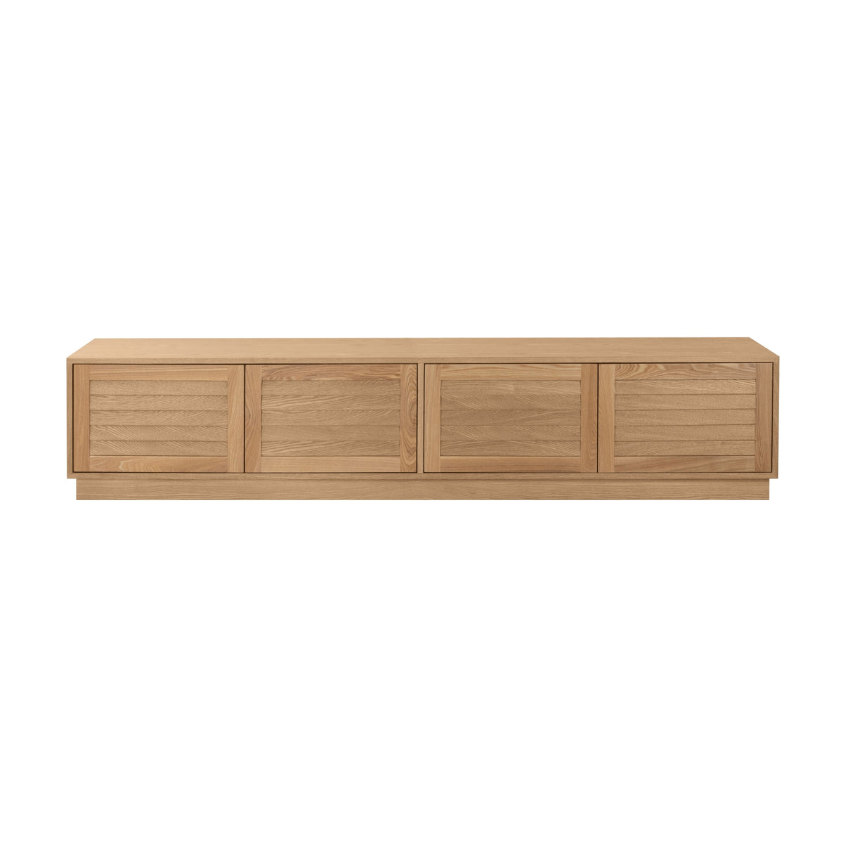 Owen 220cm 4 Doors ETU Entertainment TV Unit Natural